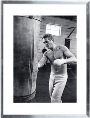 Obraz / grafika Steve McQueen Boxing 65x85 chrom